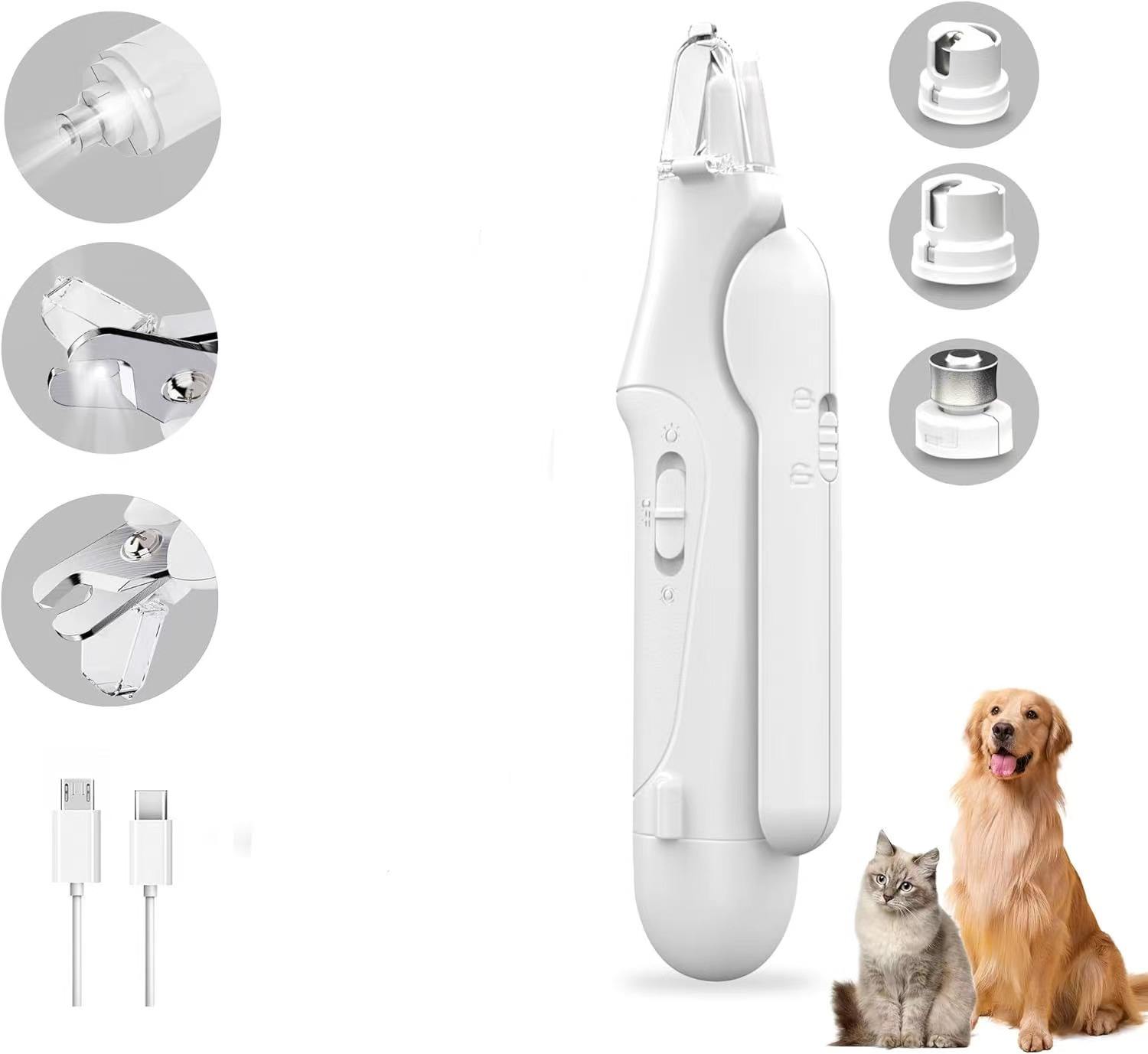 Cliply LED Pet Nail Clipper, See the Quick. Cut with Confidence.